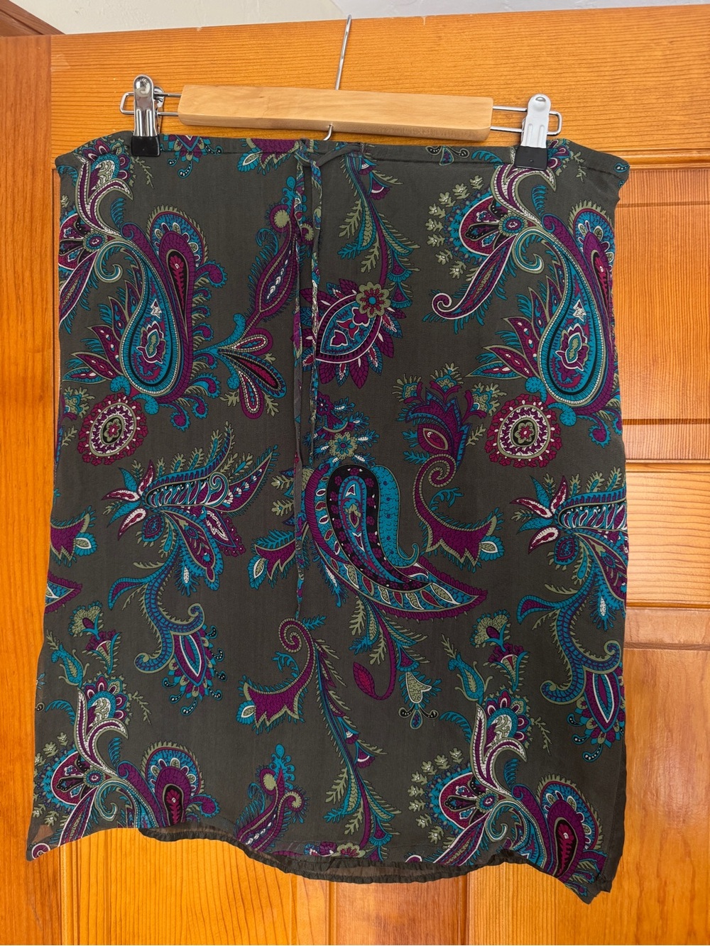Allison Taylor silk skirt